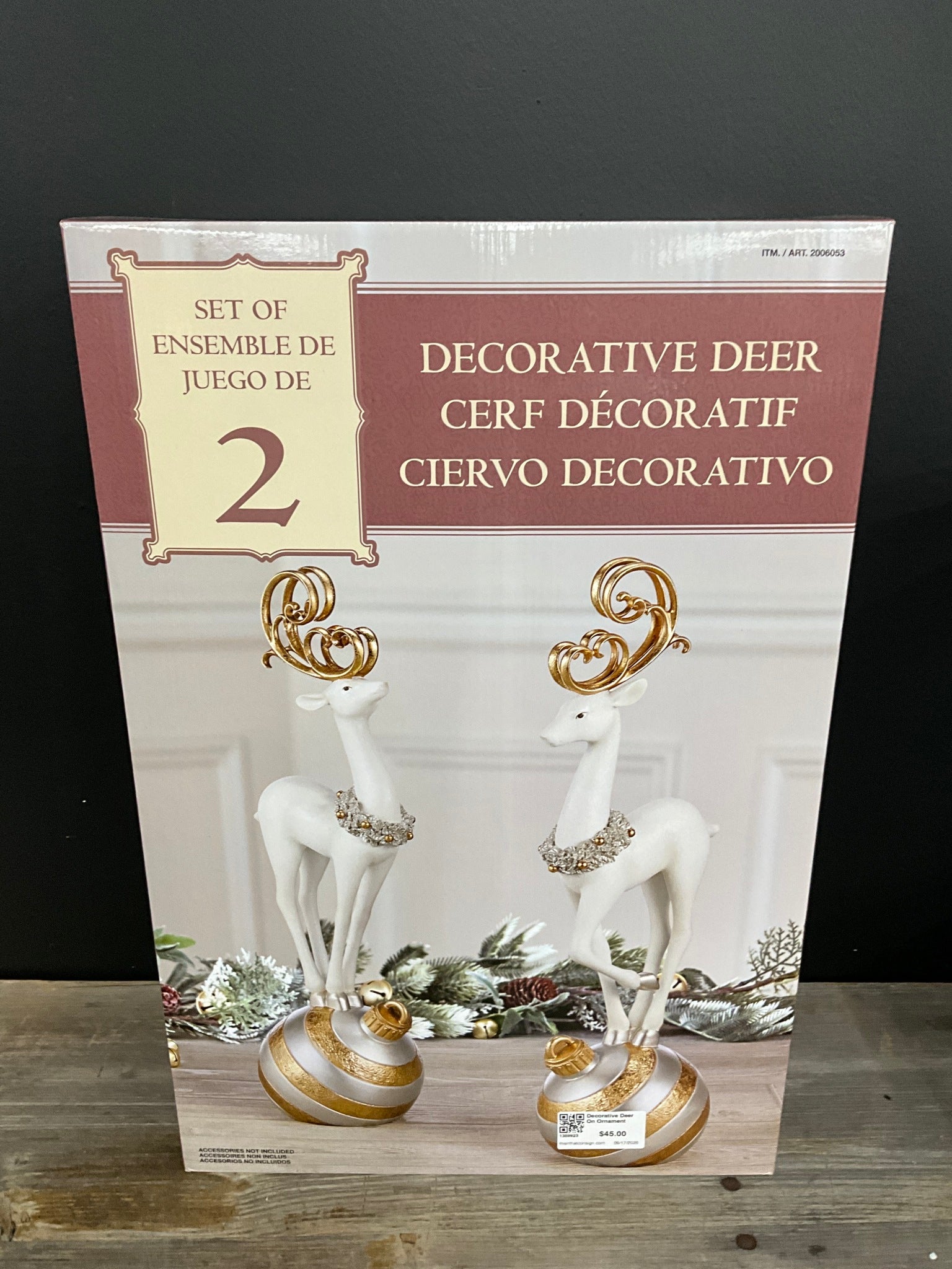 Decorative Deer On Ornament